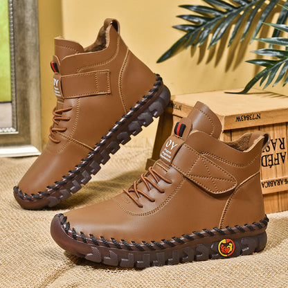 Ultra Bequeme & Warme Lederschuhe